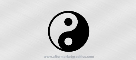 Yin Yang Decal